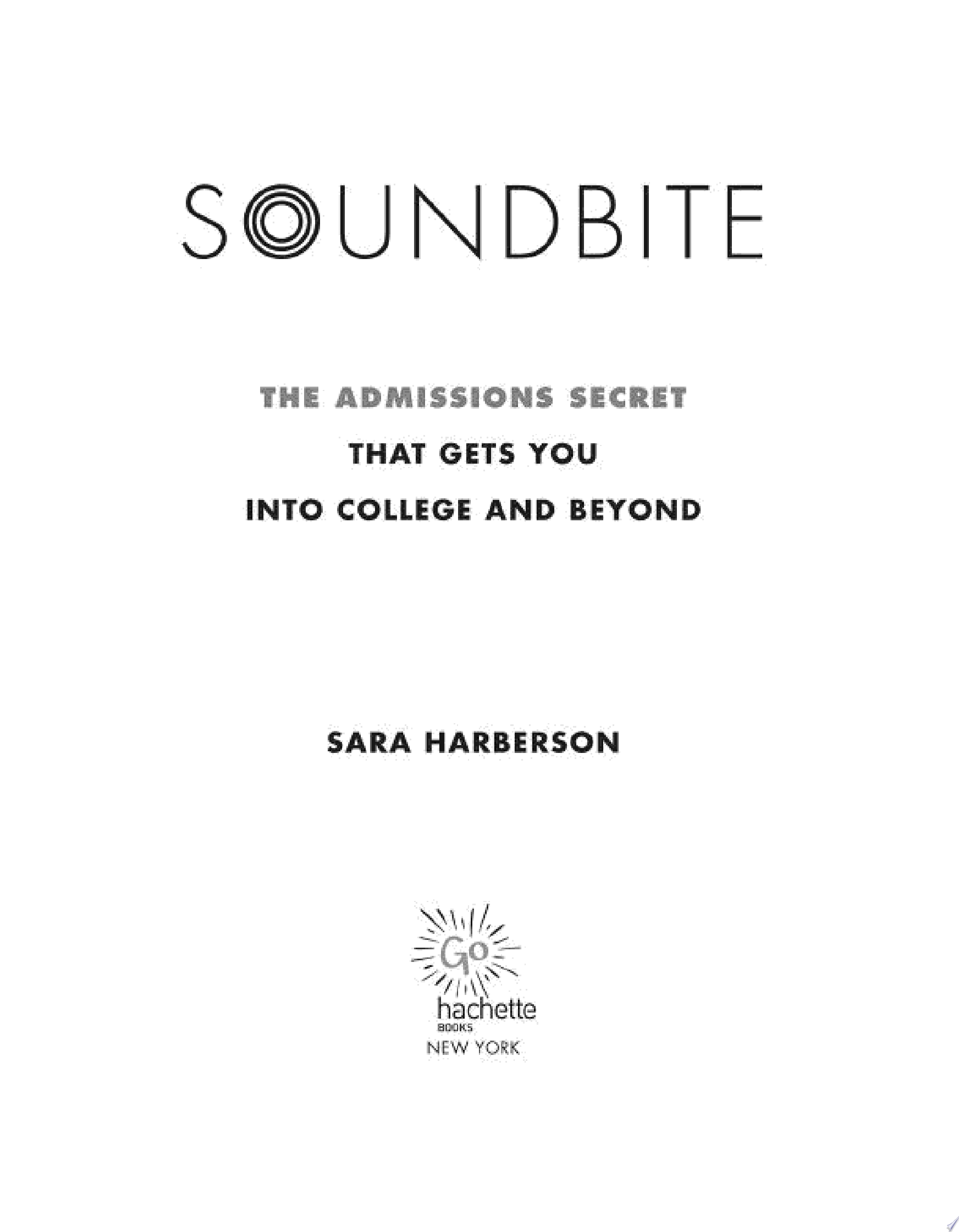 Image for "Soundbite"