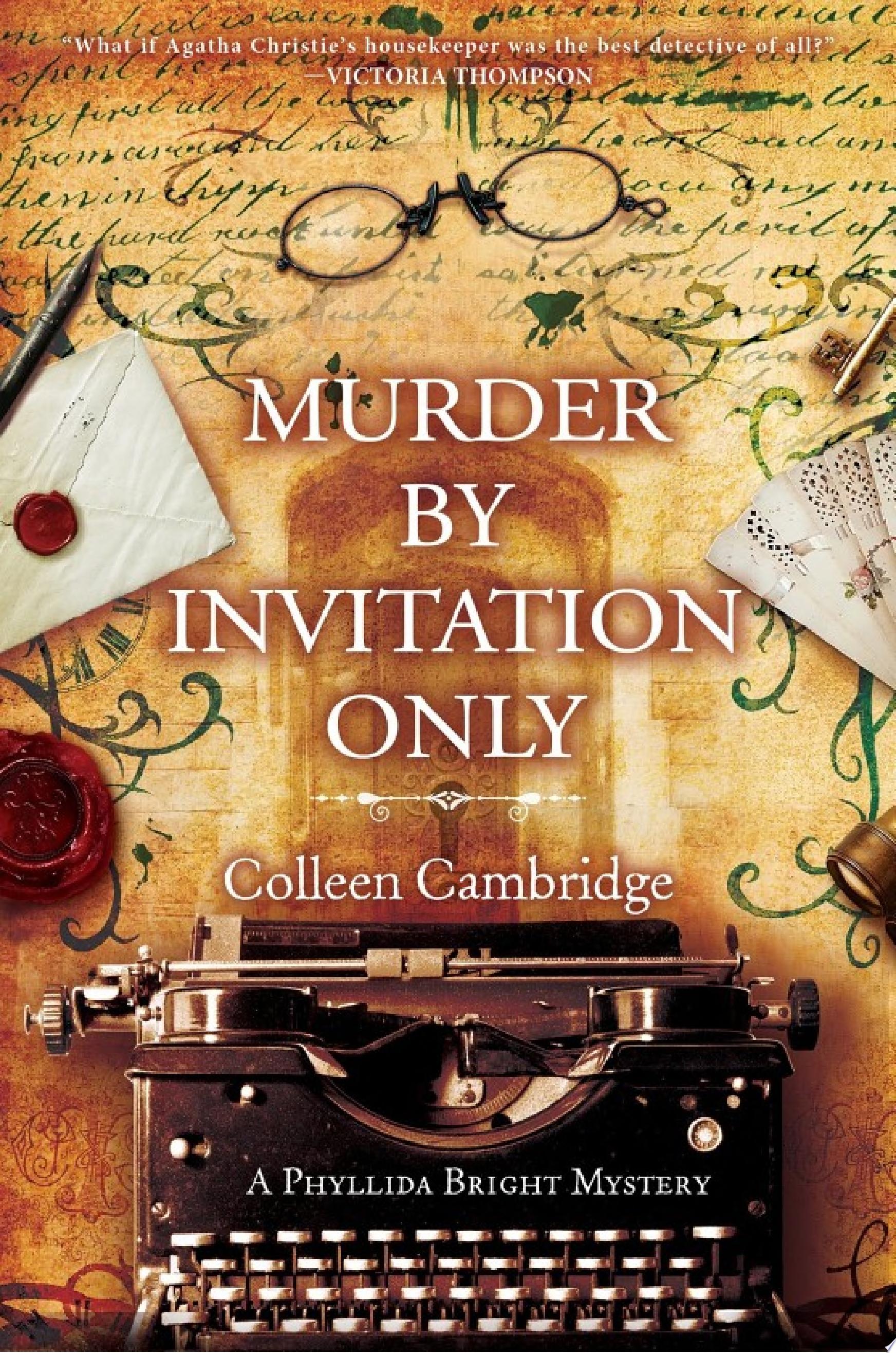 Book Cover for Murder by Invitation Only