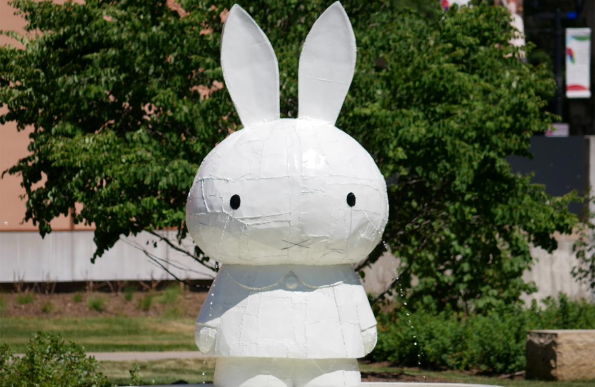 Miffy statue at Central Library