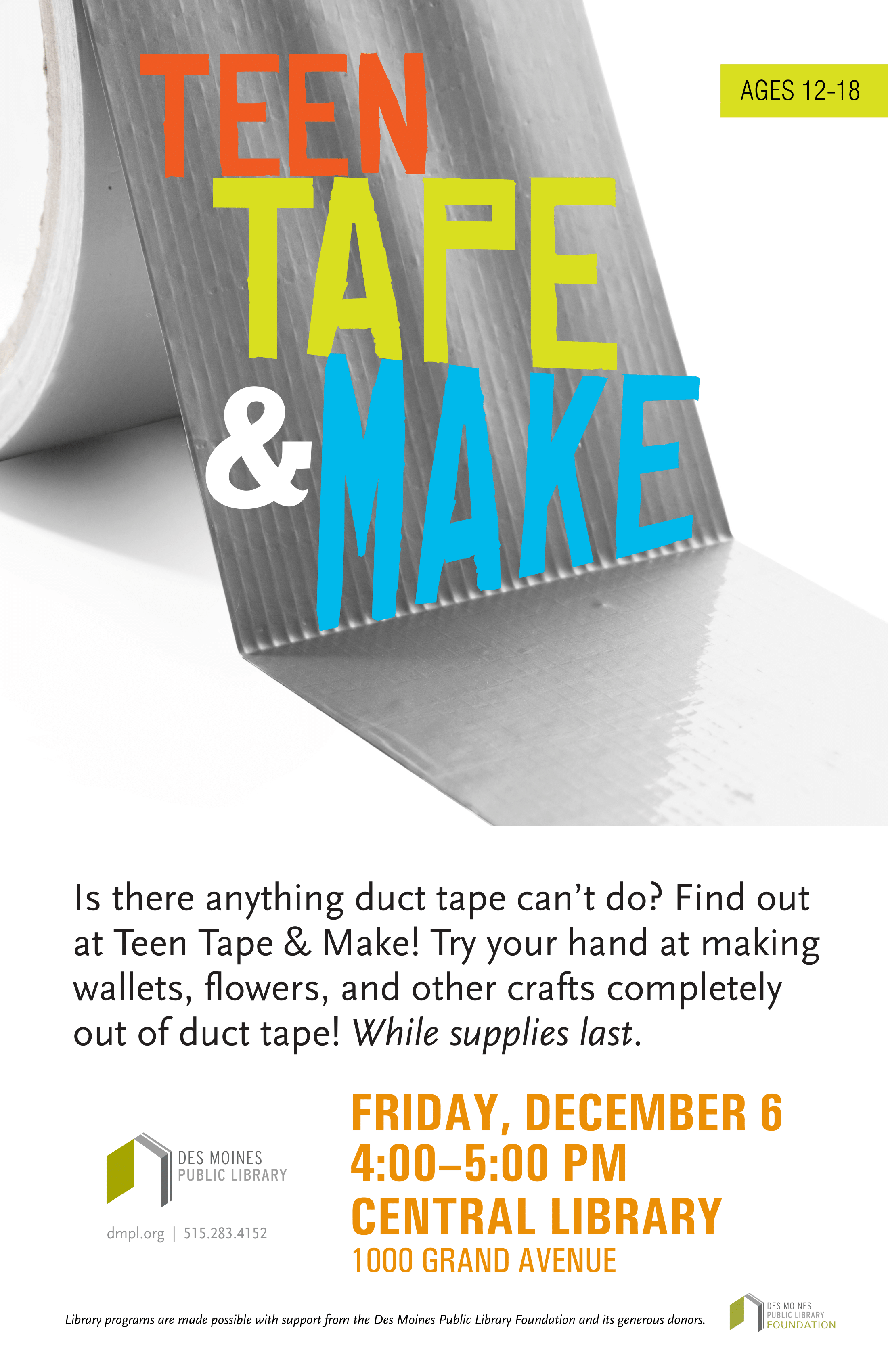 Tape and Make Poster