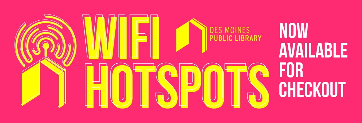 Des Moines Public Wifi Hot Spots logo