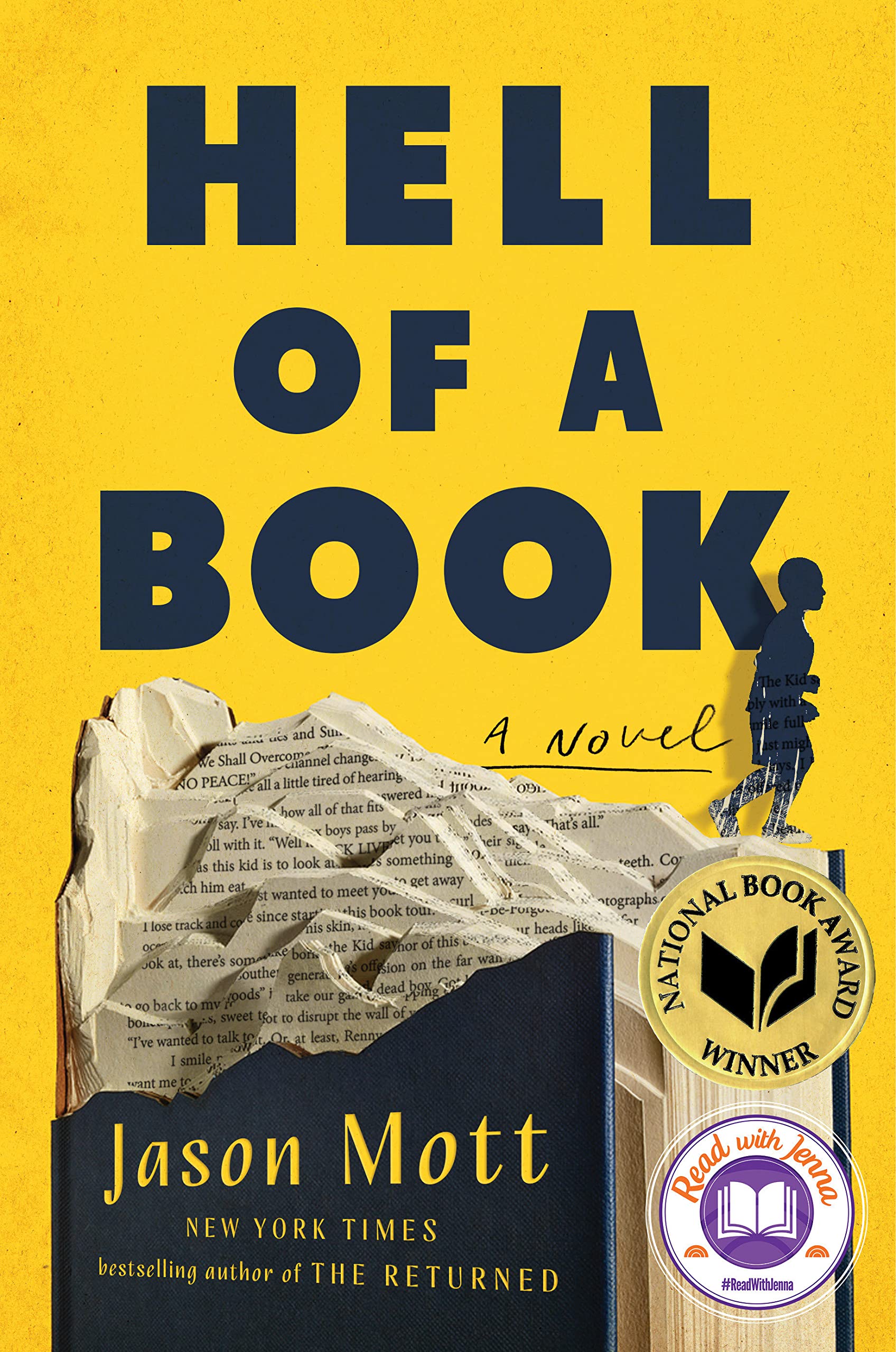 Graphic image of the book cover for Hell of a Book
