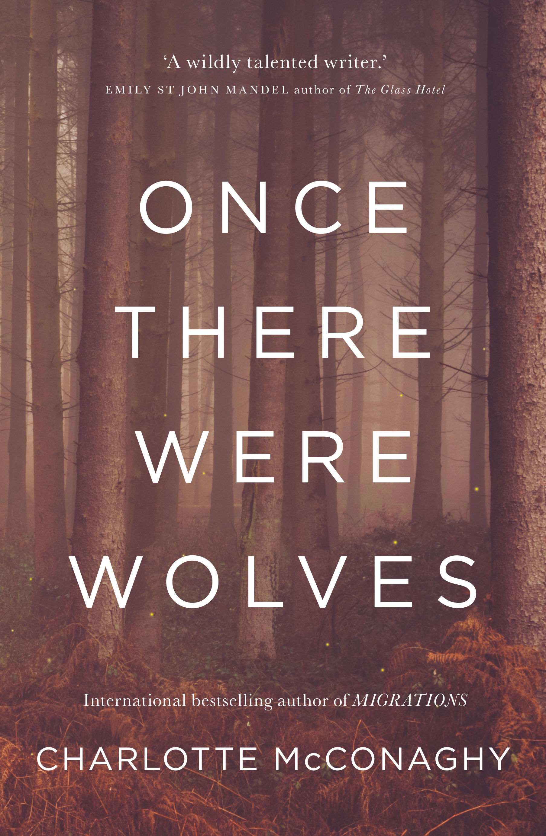Graphic image of the book cover of Once There Were Wolves