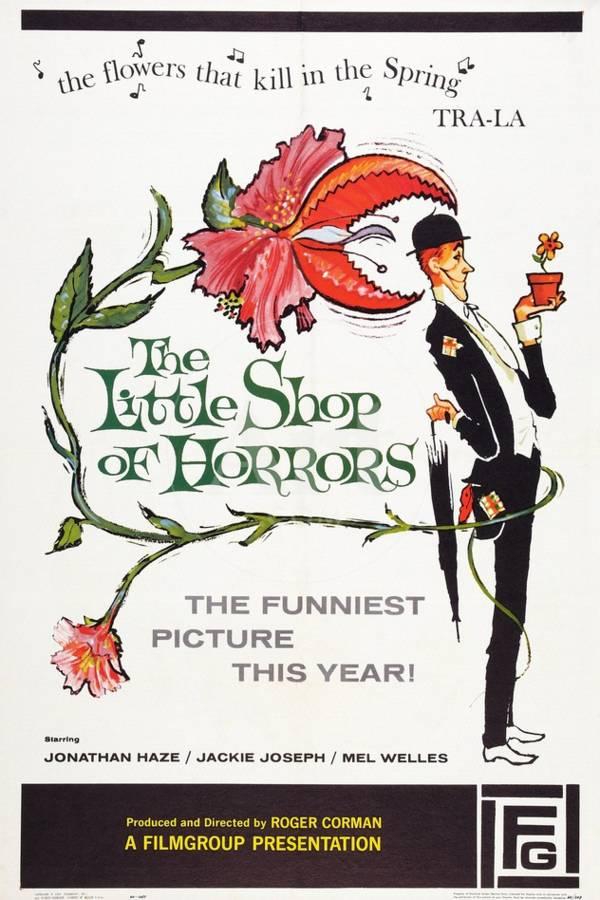 Graphic image of the poster for The Little Shop of Horrors