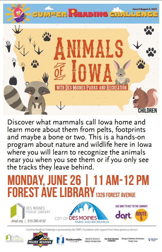 Animals of Iowa
