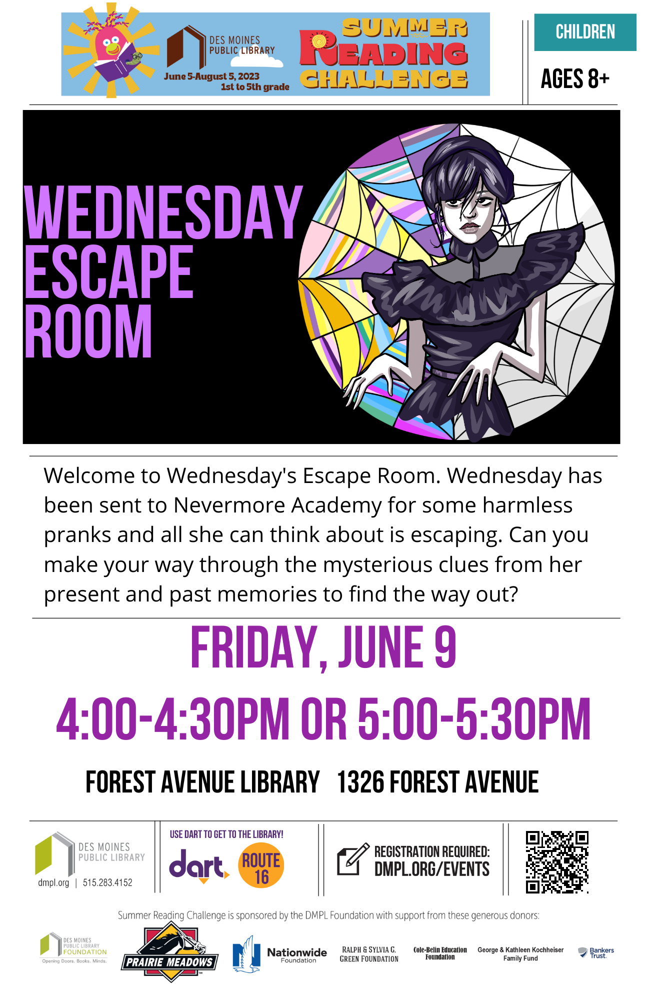 Wednesday Escape Room