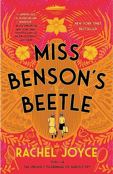 Graphic image of the cover of the book Miss Benson's Beetle