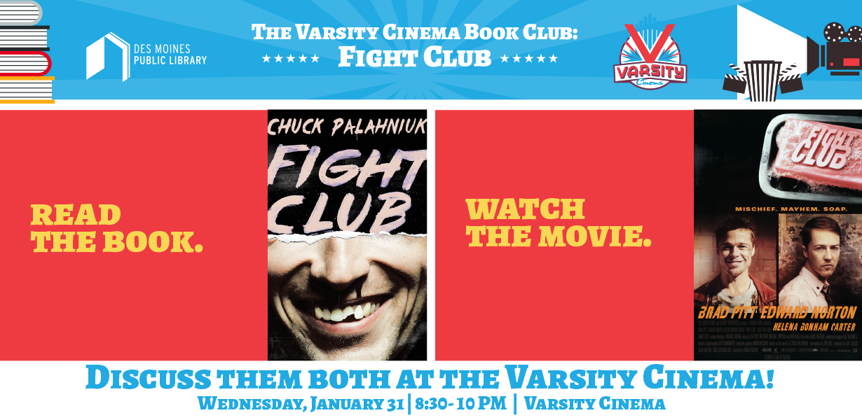 fight club book cover and movie cover