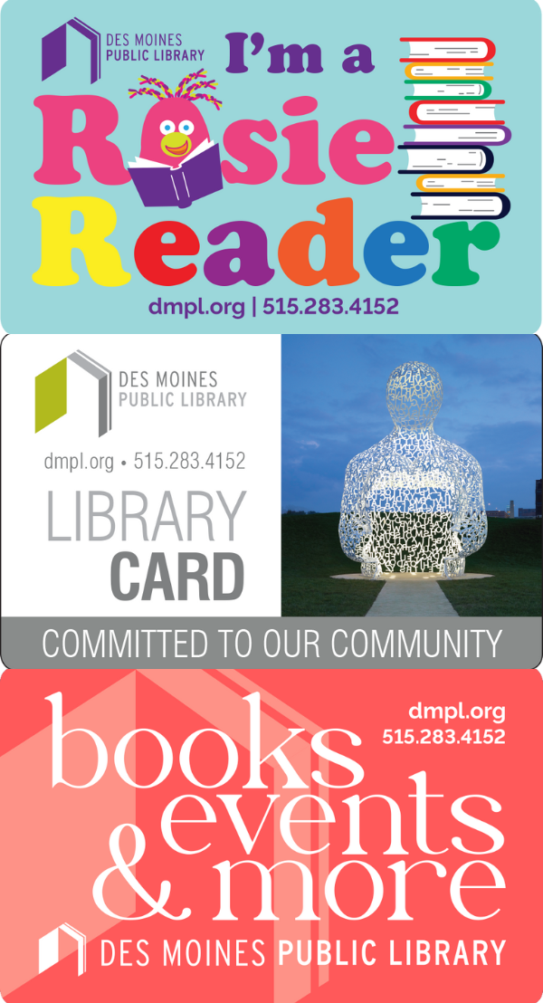 Library Card Graphic