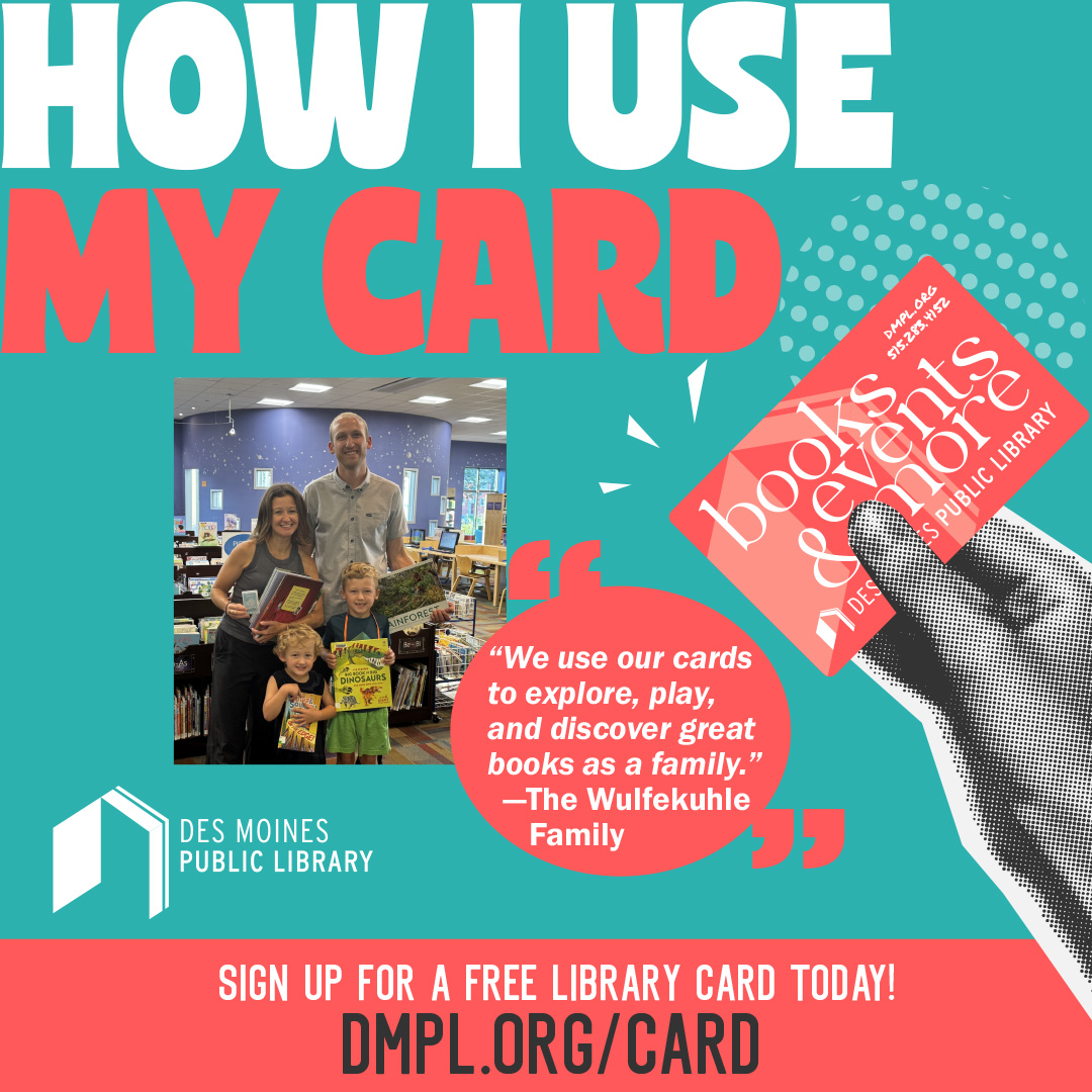 We use our cards to explore, play, and discover great books as a family - The Wulfekuhle family