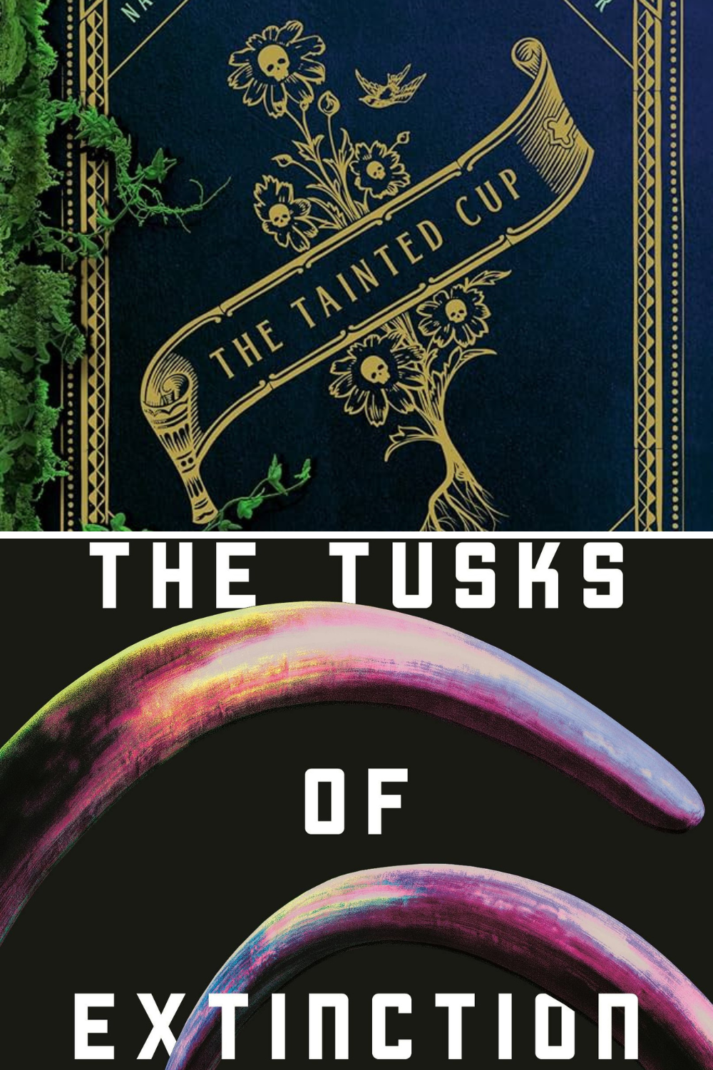 Hugo Winners 2025 - The Tainted Cup by Robert Jackson Bennett and The Tusks of Extinction by Ray Naylor