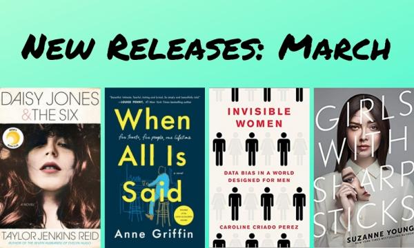 New Releases - March Graphic