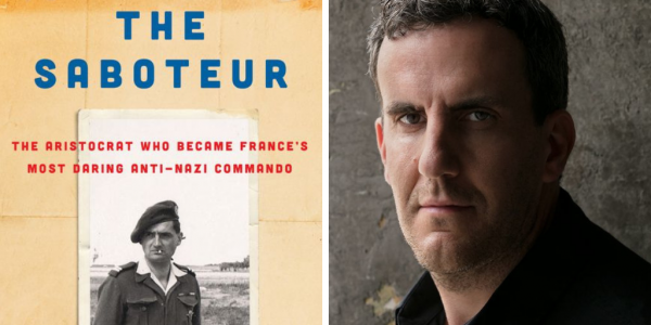 The Saboteur cover with author Paul Kix