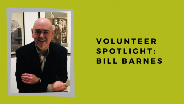 Volunteer Spotlight: Bill Barnes Graphic