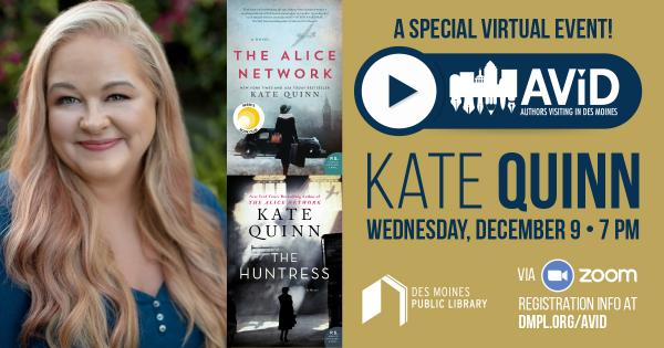 AViD Podcast Kate Quinn