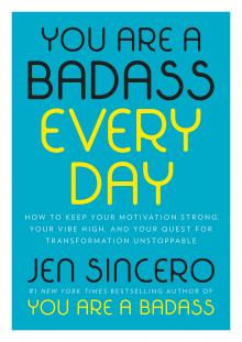 Cover for "You are a Badass Every Day"