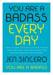 Cover for "You are a Badass Every Day"