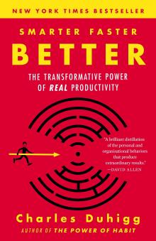 Cover for "Smarter Faster Better"