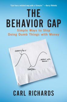Book cover for "The Behavior Gap"