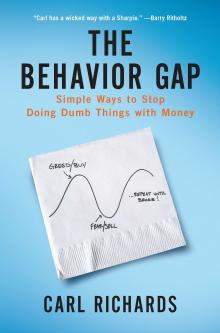 Book cover for "The Behavior Gap"
