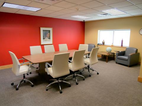 Forest Avenue Conference Room with conference table and chairs