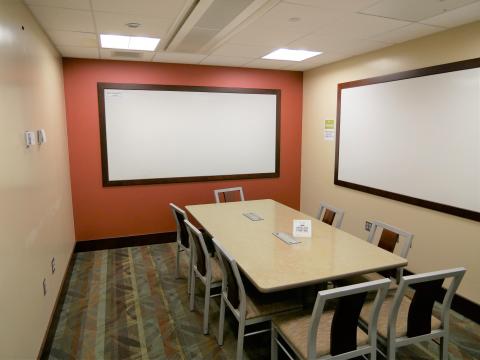 Franklin Avenue Conference Room West with conference table and chairs