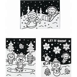 Winter Break Fun: Poster Coloring Day