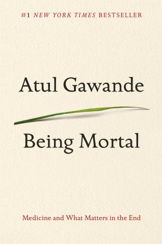 Book cover for Being Mortal by Atul Gawande