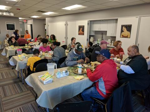 Soul Food Fest Eating