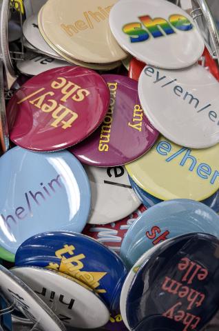 pronoun buttons