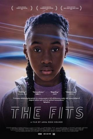 Graphic image of the movie poster for The Fits
