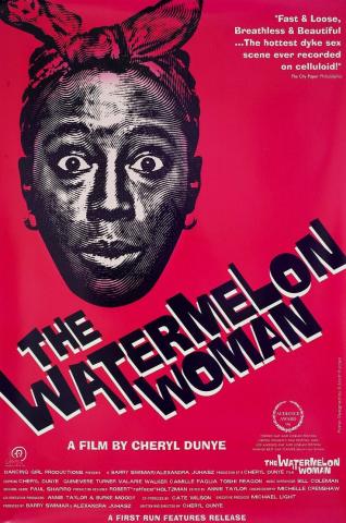 Graphic image of the poster for The Watermelon Woman