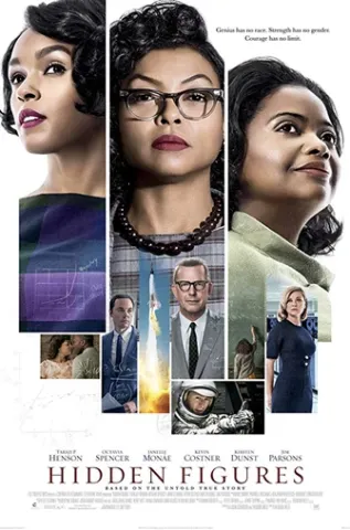Movie poster for Hidden Figures