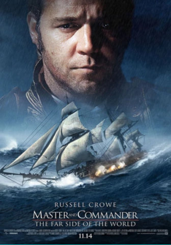Movie poster for Master and Commander