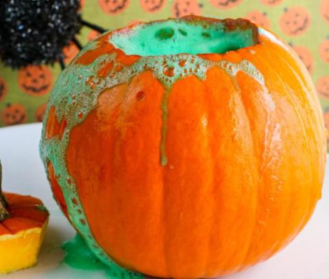Kid's Maker Lab: Pumpkin Volcanoes