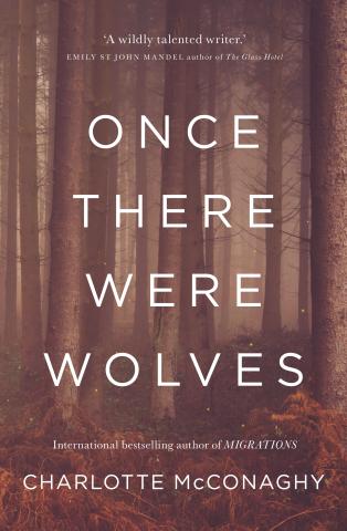 Graphic image of the book cover of Once There Were Wolves
