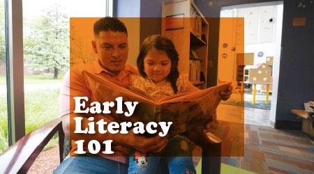 Early Literacy 101 Button