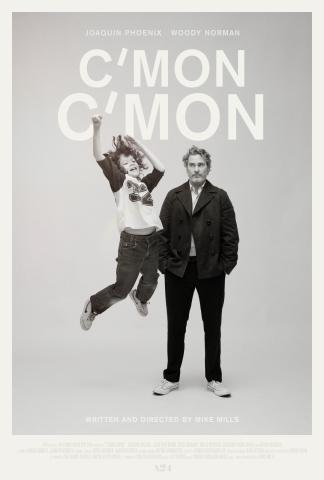 Graphic image of the poster for C'mon C'mon