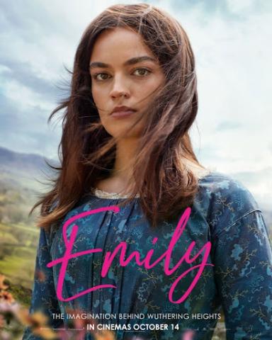 Graphic image of the poster for the movie Emily