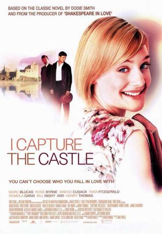 Graphic image of the poster for the movie I Capture the Castle