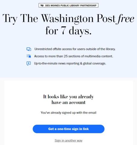 One-time lijnk WAPO