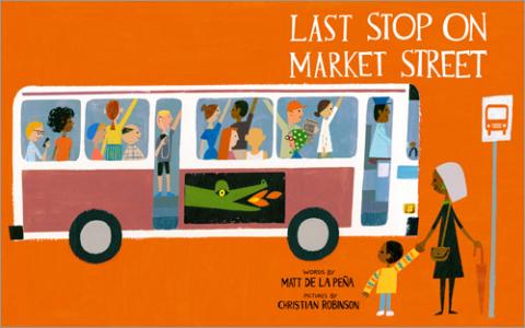 image of book cover of Last Stop on Market Street