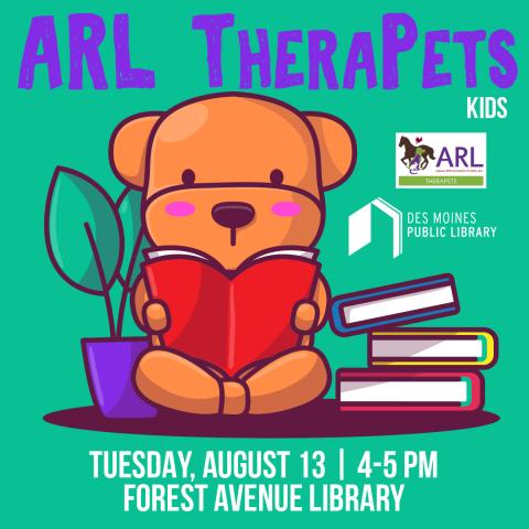 A cartoon dog holding a book