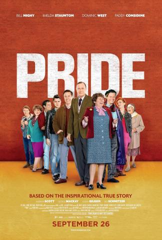 Graphic image of a poster for Pride