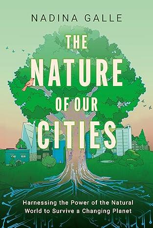 Book cover featuring a tree in an urban landscape with circuitry coming up its roots