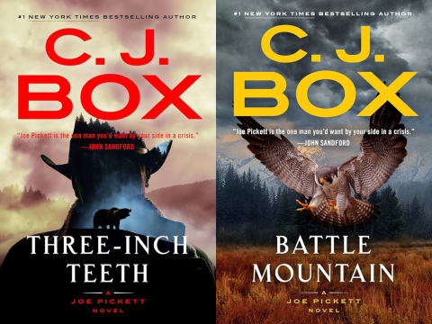 Graphic with C.J. Box's Newest Books