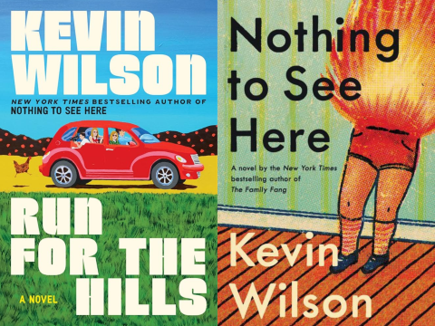 Graphic with Kevin Wilson's Newest Books