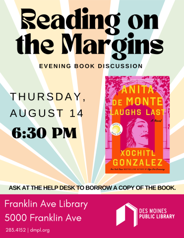 A promotional poster for Reading on the Margins 