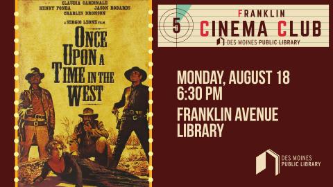 A promotional poster for Cinema Club  