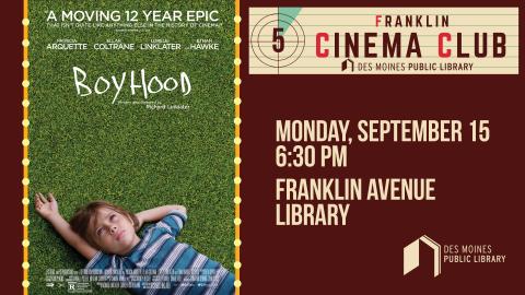 A promotional poster for Cinema Club  